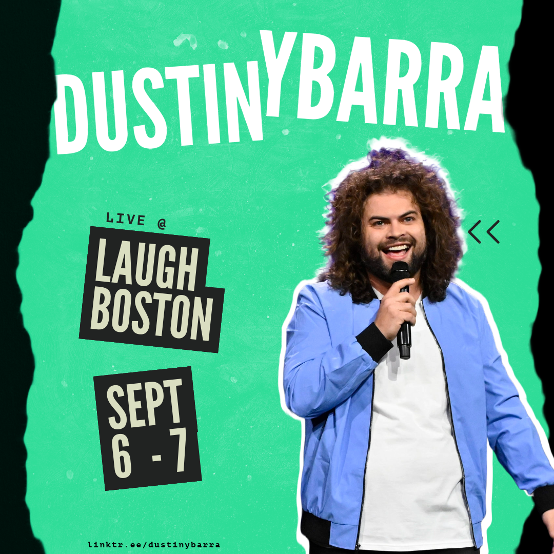 Dustin Ybarra at Laugh Boston